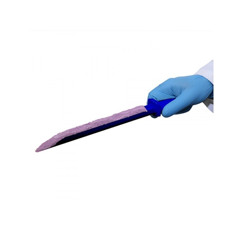 Usage unique  | Spatule à poudre bleue stérile et non stérile | 2 modèles 100 pièces | 8095B-150