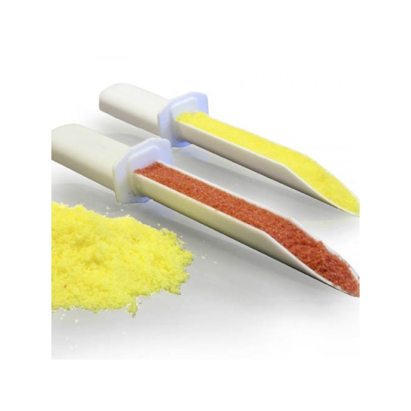 Usage unique  | Spatule à poudre blanche stérile non stérile | 3 modèles 100 pièces | 8095A-150