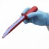 Spatule à poudre rouge stérile non stérile 2 modèles SteriWare : Longueur:150x230 mm, Stérile:Non