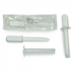 Usage unique  | Spatule avec couvercle | stérile non stérile 100 pièces | 8097A-150