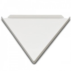 Usage unique  | Plateau de comptage triangle à usage unique 30 pièces | 8066A-1