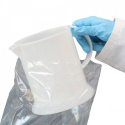 Bécher plastique | Bécher usage unique stérile et non stérile par 16 et 20 pièces | 8049H-2000_1