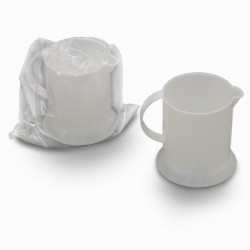 Bécher plastique | Bécher usage unique stérile et non stérile par 16 et 20 pièces | 8049H-2000_1