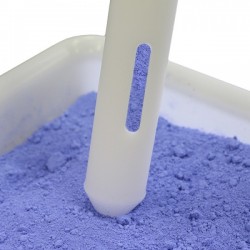 Prélèvement de poudre | Canne de prélèvement de poudre - 1 slot 100 ml - 20 pièces - SteriWare | 8240H-1000_1