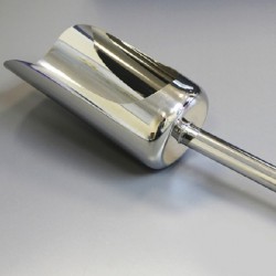 Pelle inox de laboratoire | Pelle inox 316L à long manche de 10 à 1000 ml | SAM-A396-10