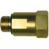 Raccord tournant Laiton mâle femelle sur roulement à billes : Dimensions:1/2" BSP mâle x 3/4" BSP femelle passage de 14 mm