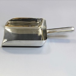 Pelle inox de laboratoire | Pelle carrée en inox 316L 1.5 litres | SAM-A366-1