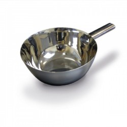 Pelle inox 316L ronde | de 1 à 4 litres