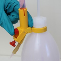 Burette de Schilling de 5 à 50 ml avec flacon 500 ml