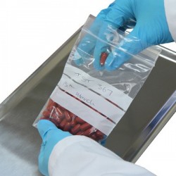 Flacon de laboratoire | Sachet d'échantillonnage Polyéthylène non stérile | par 100 pièces | 8246L-100