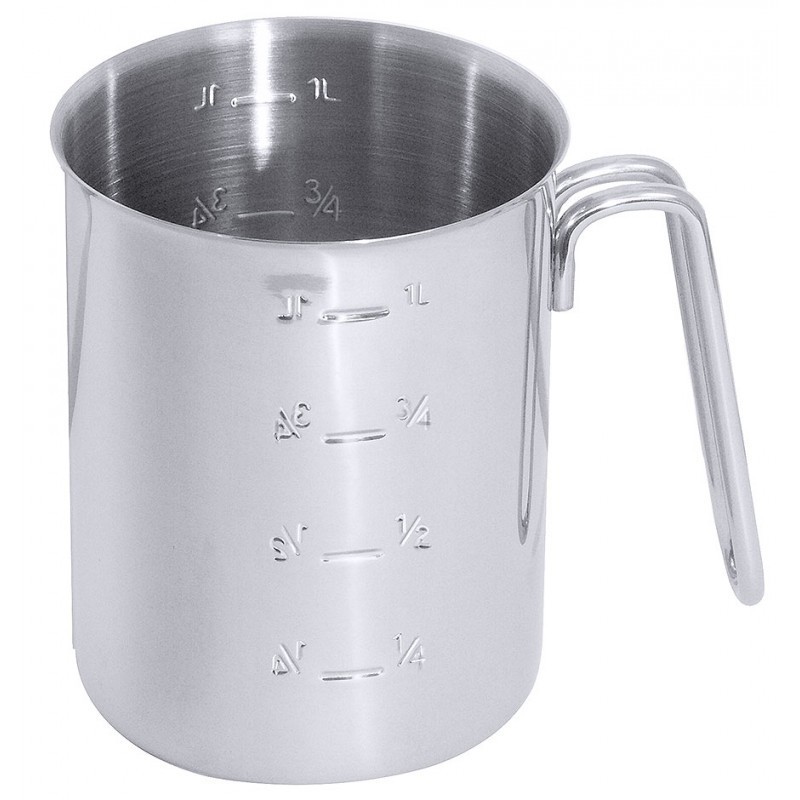 Bécher Inox | Bécher Inox gradué | 1 litre | COT-2620100 Bécher Inox | Bécher Inox gradué | 1 litre | COT-2620100