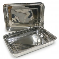 Plateau de laboratoire | Plateau à instruments - Plateau médical inox 316L | SAM-A236-250_1