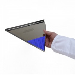 Plateau de laboratoire | Plateau de comptage triangulaire en inox 316L 160 et 275 mm | SAM-A356-160_1