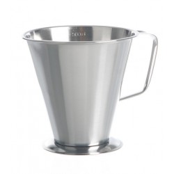Bécher gradué forme conique Inox 304L
