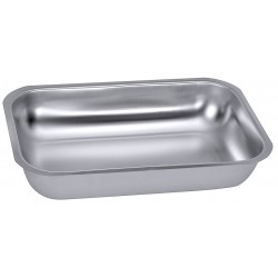 Plateau de laboratoire | Plateau médical en inox avec rebord | COT-5400190_1