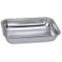 Plateau médical en inox avec rebord : Volume:0.6 L, Hauteur:40 mm, Largeur:120 mm, Longueur:190 mm