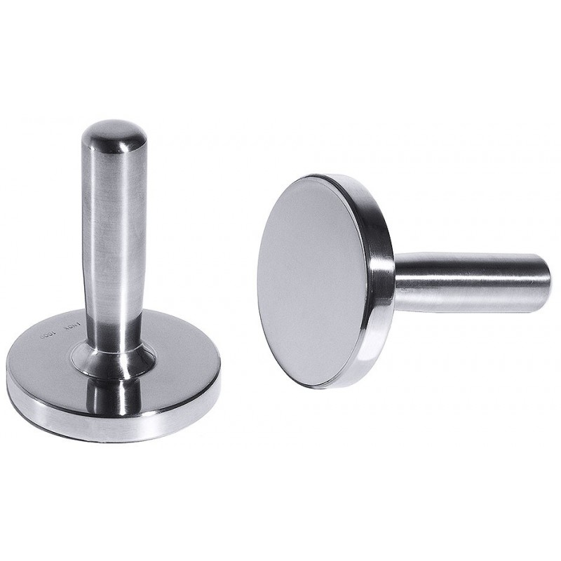 Mortier de laboratoire | Pilon plat Inox diamètre 85 - 100 -140 mm | COT-1616100_1