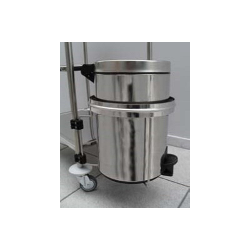 Ustensiles | Support et poubelle inox | AGE-110