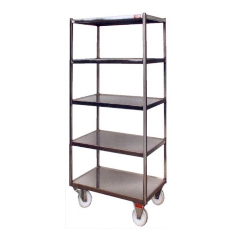 Chariot Inox | Chariot inox à étages chaudronné sur mesure | CHAR2