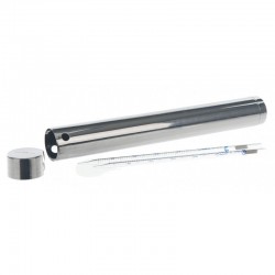 Boîte pour pipette Inox forme ronde