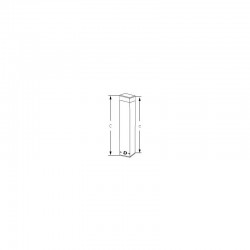 Boîtes et pots en inox | Boîte pour pipette Inox forme carré 5 modèles Bochem™ | BOC-8870_1