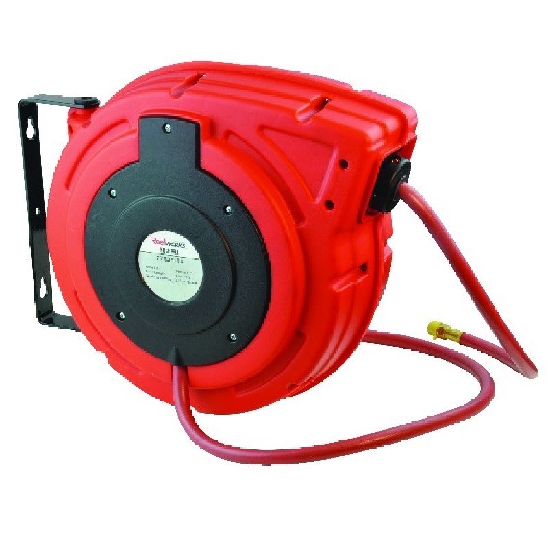 Enrouleur automatique PVC | Enrouleur automatique eau chaude 60°C 15 mètres 3/8" | RED-C2752 Enrouleur automatique PVC | Enrouleur automatique eau chaude 60°C 15 mètres 3/8" | RED-C2752