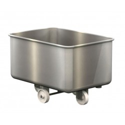 Cuve inox de transport sur roues 290 et 380 Litres