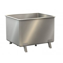 Cuve et Pétrin inox | Cuve inox empilable 470 - 600 et 800 Litres - Bouchon de vidange | BRO-3870100_1