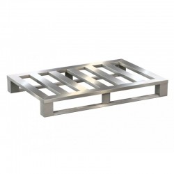 Palettes Aluminium à lames transversales 1200x800mm