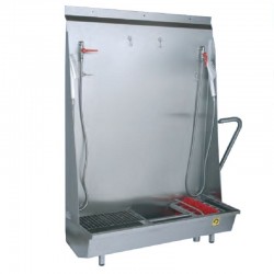 Lave tablier et bottes en inox SWK-R