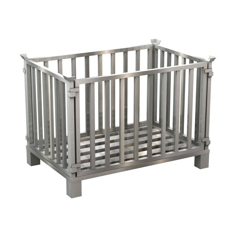 Caisse palette aluminium | Caisse palette aluminium démontable 1000 Kg | BRO-778824LFK4_1