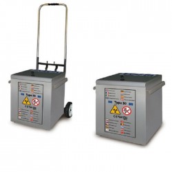 Armoire de sécurité produits radioactifs EFOMY11 Safety Fire Case