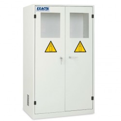 Armoire de sécurité pour bouteilles de gaz EBO BASIC - 2 portes avec fenêtre 1200 mm