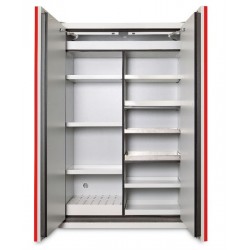 Armoire Multirisque | Armoire de sécurité multirisques 120 - 90 minutes - 3 compartiments | EOF232/3C