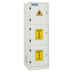 Armoire de sécurité produits chimiques et corrosifs ECO  - 3 portes 600 mm