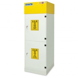 Armoire de sécurité produits chimiques et corrosifs ECO PVC - 2 portes 600 mm avec extraction
