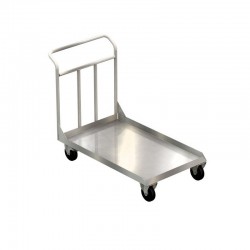 Chariot inox de transport forte charge