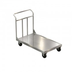 Chariot inox de transport forte charge