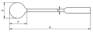 Spatule en inox type analyse - Cuillères et spatules - Dissection -  Prélèvement - Inox - Matériel de laboratoire