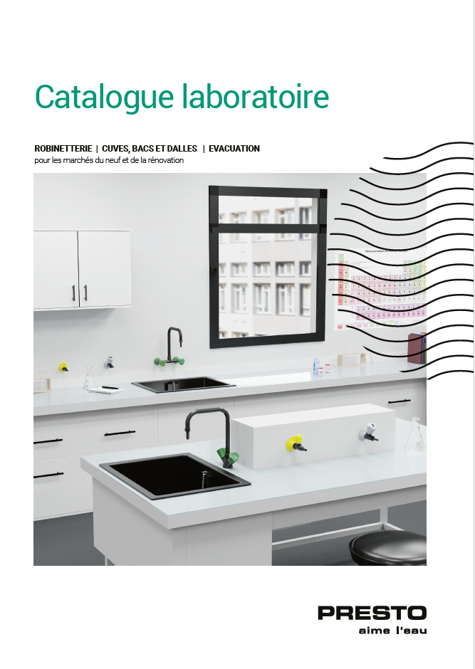 Couverture du catalogue Presto Laboratoire